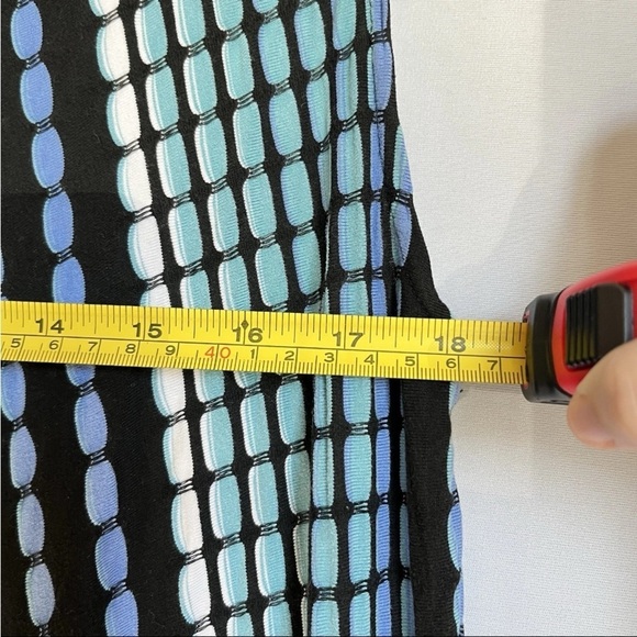 Habitat Clothes To Live In Dress Sz M Artsy Textured Polka Dots Asymmetrical EUC - Picture 11 of 14